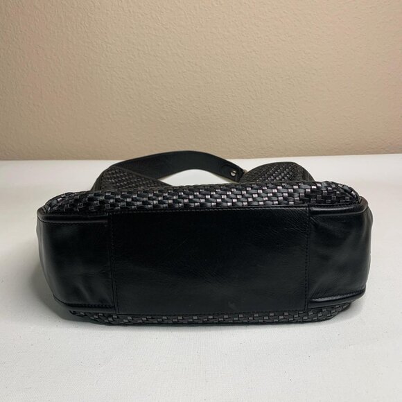 Black and silver textured leather - Picture 6 of 8